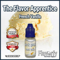 The Flavor Apprentice French Vanilla - วนิลลาฝรั่งเศส - กลิ่นผสมอาหาร - ผ่านการรับรองจาก อย. ประเทศไทย บรรจุและขายโดย Flavorfy กลิ่นผสมอาหารอเนกประสงค์ เหมาะสำหรับ ลูกอม, กัมมี่, น้ำผลไม้, เบเกอรี่, ไอศครีม, ของเหลวอื่่นๆ