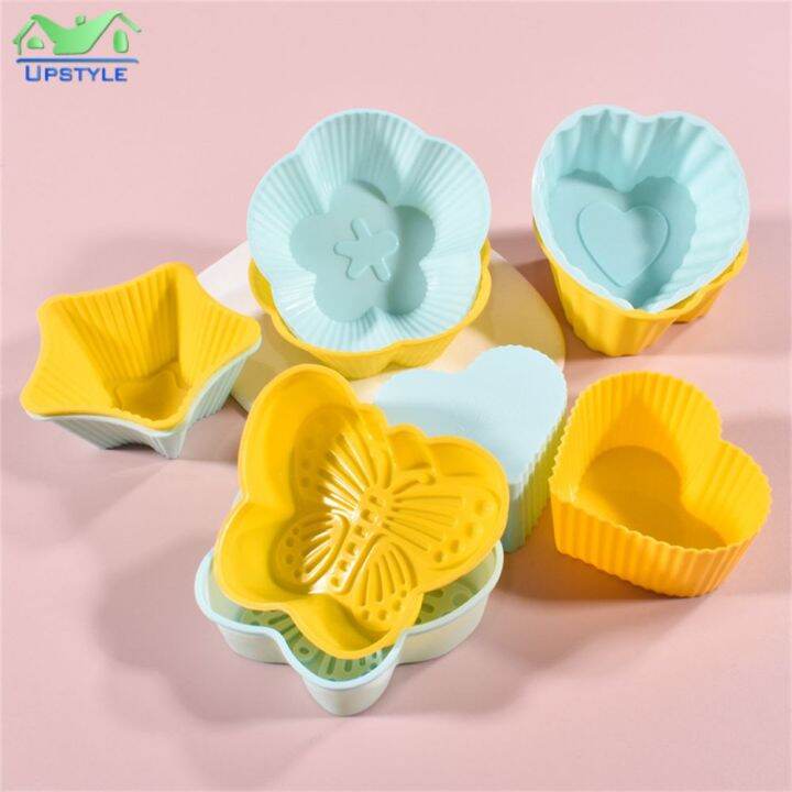 6pcs heat resistant food grade silicone