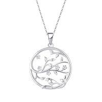 2021SODROV 925 silver necklace Tree of Life silver chain pendant necklace for women pendants 925 sterling silver woman necklace