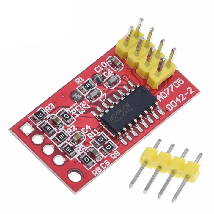 อินพุตแบบตั้งโปรแกรมได้-spi-อินเทอร์เฟซ-ad7705-dual-16-bit-adc-โมดูลการรวบรวมข้อมูล