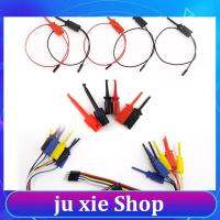 JuXie store 4Types Single Test Hook Clip Line 10Pin Cable Crocodile Clip Electronic Testing