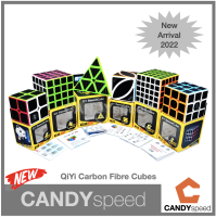 รูบิค Cube QiYi Carbon Fibre Cubes | by CANDYspeed