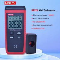 Uni-T Ut373เครื่องวัดความเร็วด้วยเลเซอร์แบบดิจิตอลขนาดเล็กที่ไม่ใช่มาตรสัมผัสช่วงการวัด10-99999เครื่องวัดรอบต่อนาทีเครื่องวัดระยะทาง K/h Backlight