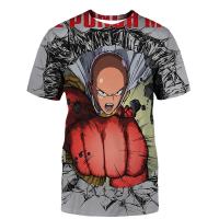 ฤดูร้อนหนึ่ง Punch Man เสื้อยืด Anime Manga พิมพ์ 3D Street Wear ผู้ชายแฟชั่นสบาย ๆ บวกขนาดเสื้อยืดเสื้อยืดเสื้อผ้าด้านบน