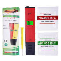 เครื่องวัดค่า Ph meter พร้อมไฟแบ็คไลท์ที่ตรวจพบจอภาพชนิดปากกาพ็อกเก็ตดั้งเดิมเครื่องทดสอบคุณภาพน้ําดื่ม