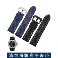 ▶★◀ Suitable for Panerai Sneak Series 984 PAM01358 Breathable Soft Canvas Nylon Watch Strap 24 26mm