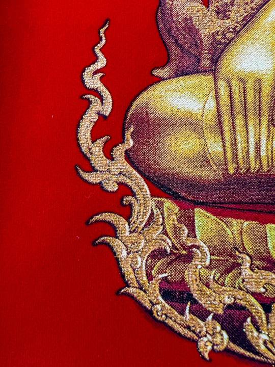 กรอบรูปมงคลผ้ากำมะหยี่พระพุทธชินราช-ขนาด-50x60-ซม-กรอบรูปของฝาก-ของขวัญ-ของที่ระลึก
