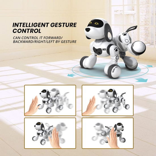 Robot thú cưng điện tử bằng đá dễ thương robot bài hát phát nhạc cảm ứng - ảnh sản phẩm 6