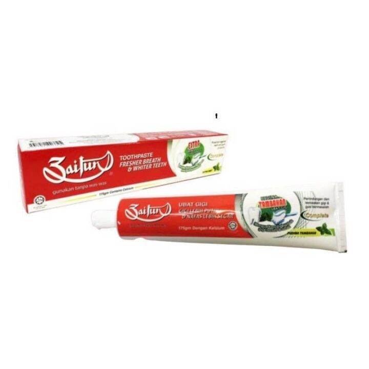 Zaitun Toothpaste ( Extra Mint ) 175ml X 2 Lazada