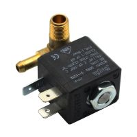 [HOT DUlQWBVNN 560] Jiayin JYZ-4P ปกติปิด G1/8 Quot; 3Mm 2/2 Way AC 220V ถึง240V ทองเหลือง Steam Air Generator น้ำ Solenoid Valve เครื่องชงกาแฟ