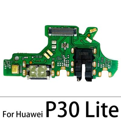 【☄New Arrival☄】 anlei3 บอร์ดเฟล็กซ์ปลั๊กตัวเชื่อมต่อเครื่องชาร์จพอร์ต Usb แท่นชาร์จใหม่สำหรับ P10 Huawei P9 P20 P30 P40 Lite E Pro Plus