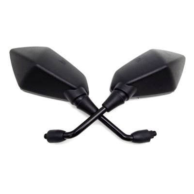 Universal Motorcycle Side mirrors 8 10mm Black Motorcycle Rear View Mirror For BMW F900XR Tmax 500 2008 2011 XSR900 XJ6 MT 125