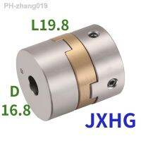 JXHGstainless steel D16.8L24.4cross slider coupling High precision motor rod aluminum bronze pad adjustment eccentric coupling
