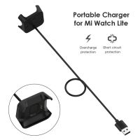 1m USB Charging Cable for Xiaomi Mi Watch Lite/Redmi Watch Charger Charging Cradle Dock Smartwatch Accessories Black Smartwatches