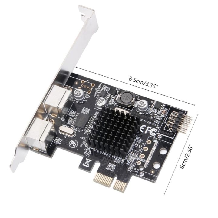 ประสิทธิภาพสูง-cv-pcie-to-ps-2-dual-port-ps-2-riser-card-สำหรับ-w-ฮีทซิงค์สำหรับเมาส์คีย์บอร์ด-pci-e-ps-2-usb-expansion