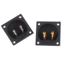 ☋∈ 1pc Speaker Terminal Cup Round Spring Cup Subwoofer Plug Car Stereo Terminal Connector Subwoofers Boxes