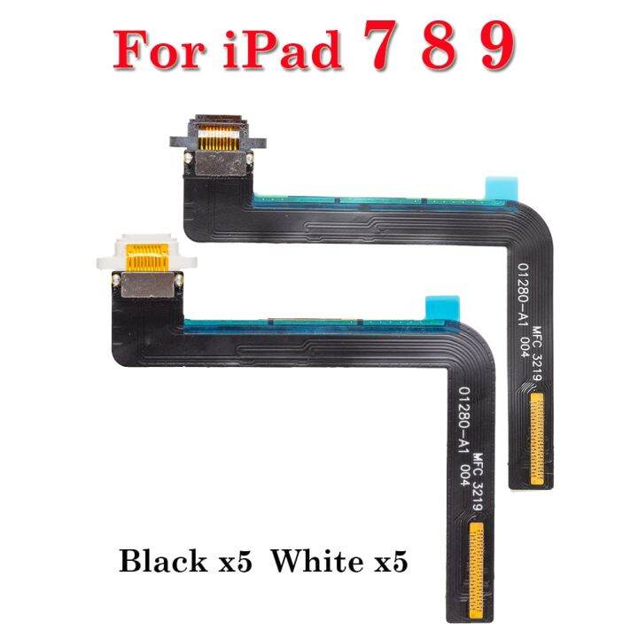 10ชิ้น-ล็อต-r-dock-ขั้วต่อหัวแจ็คข้อมูลสายเคเบิลงอได้ซ่อมสำหรับ-ipad-7-8-9-10-2-2019-2020-2021ชาร์จพอร์ต-usb