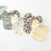 【CW】 Baby Bibs Burp Boy Infant Meals Bib Elephant Soft