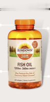 Sundown Naturals, Fish Oil, 1,200 mg, 300 Softgels