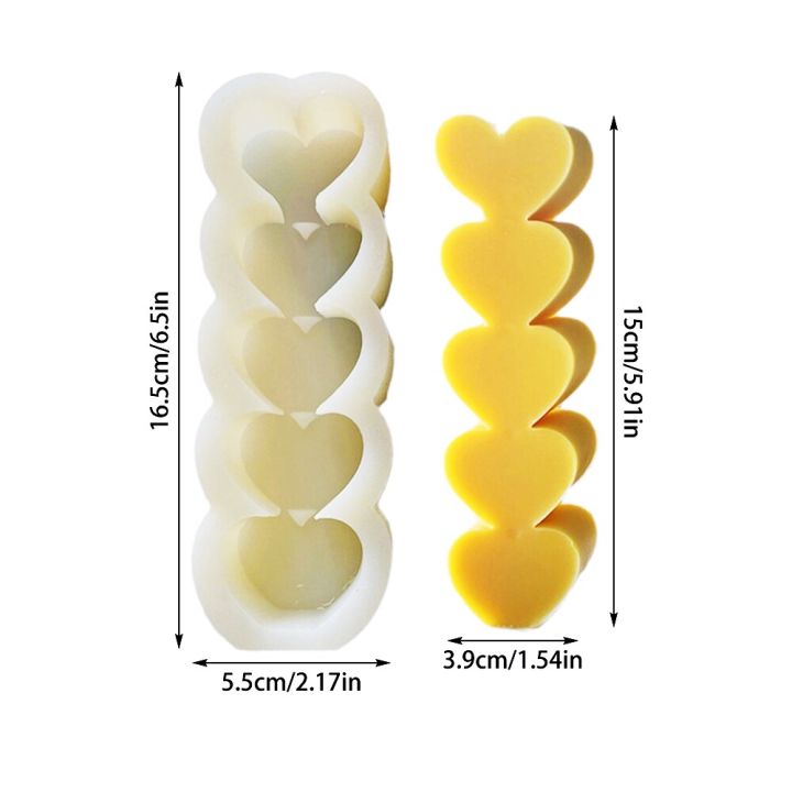 แม่พิมพ์เทียนหอมรูปหัวใจแถว-แม่พิมพ์ซิลิโคน-พิมพ์ซิลิโคนสามมิติ-พิมพ์เทียนหอม-แม่พิมพ์หัวใจ-แม่พิมพ์เทียนหอม