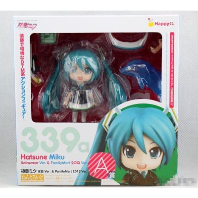 ZZOOI Q Version Hatsune Miku 339a 339 PVC Action Figure Kawaii Doll Model Toys Joint Moveable Doll Present For Kids