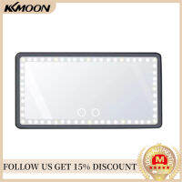 【MotorrTop】ม่านบังแดดรถยนต์กระจกโต๊ะเครื่องแป้งแบบชาร์จไฟ LED แสงกระจกแต่งหน้าสำหรับรถยนต์ทุกคัน-Universal Car Sun Visor Mirror-นวัตกรรมอุปกรณ์เสริมกระจกรถยนต์