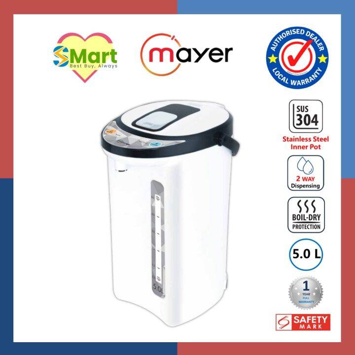 Mayer 5L Electric Thermal Airpot MMAP508 | Lazada Singapore