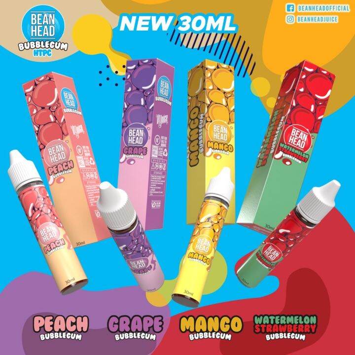 Bean Head Bubblegum Series HTPC 30ML Lazada