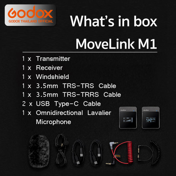 godox-microphone-movelink-m1-wireless-microphone-2-4ghz-สำหรับ-camera-smartphones-amp-tablets-รับประกันศูนย์-godox-3ปี