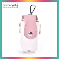 wenfengzhi กระเป๋ากอล์ฟหนัง PU แขวนบนเข็มขัดเข็มขัดกอล์ฟ Ball Storage POUCH Golf waist Holder