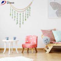 DISSO 1 Pcs ไม้สำหรับไม้ ตกแต่งห้องนอน Boho ใบยูคาลิปตัสใบ พลาสติกทำจากพลาสติก การตกแต่งต้นไม้ ง่ายต่อการใช้ สีเขียวอ่อน พืชตกแต่งผนัง ห้องน้ำในห้องน้ำ