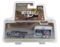 Greenlight 1/64 Hitch &amp; Tow Series 27 - 2018 Ram 2500 and Merchandise Trailer 32270-C