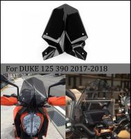 สำหรับ KTM DUKE 125 390 ABS 2017-2018รถจักรยานยนต์ด้านหน้าหน้าจอกระจก F Airing กระจก