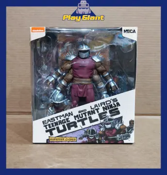 Teenage Mutant Ninja Turtles Mirage Comics Deluxe Shredder Clone and Mini  7-Inch Scale Action Figures