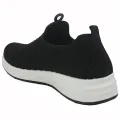 Klensia Sport Shoes Sepatu Sneakers Wanita Tanpa Tali Hitam 689-008- Black (ronghe)2. 