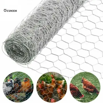 Reusable Plastic Chicken Wire Fence Mesh Lightweight Durable Hexagonal Mesh  Diy