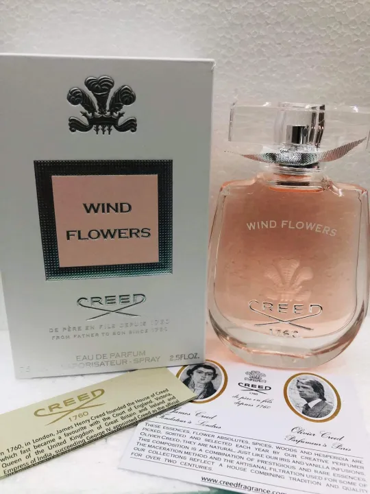 WIND FLOWERS BY CREED AVENTUS 75ML EDP FOR WOMEN* VERY LONG LASTING