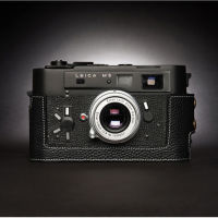 งานฝีมือกล้องถ่ายภาพหนังแท้ Cowhide กระเป๋าร่างกายกล่องกรณีสำหรับ LEICA M5แขนป้องกันเปลือกฐาน