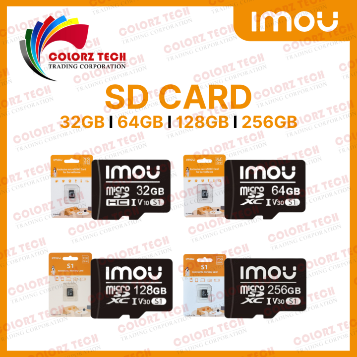 IMOU SD CARD (32GB/64GB/128GB/256GB) Lazada PH