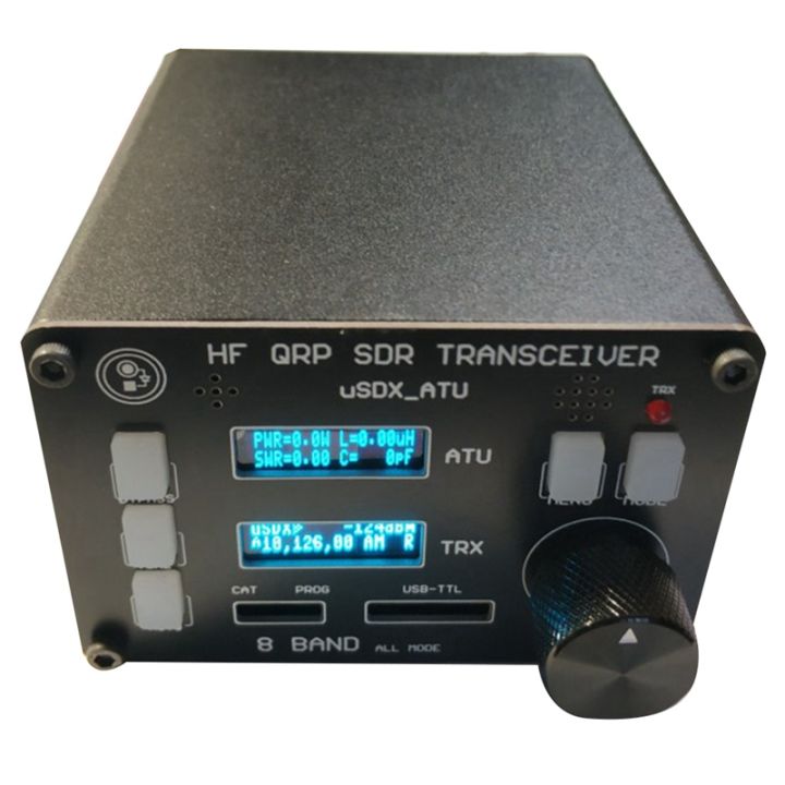 USDX SDR Transceiver All Mode 8 Band Receiver HF Ham Radio QRP CW ...