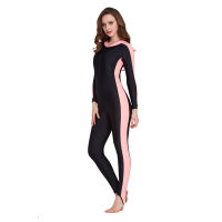 Full Body Scuba Rash Guard Dive Skin UV Swimwear Sport Skins for Men Women, Long Sleeve Front Zipper Diving Wetsuit