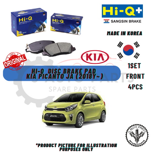 KIA PICANTO JA (2018y) (FRONT) DISC BRAKE PAD (1SET =4PCS)100