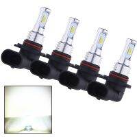 4pcs Car Fog Lights LED Front Fog Lights 9005 9006 6000K White Light Light source 3570