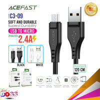 ACEFAST รุ่น C3-09 สายชาร์จ ไมโคร ชาร์จเร็ว 2.4A ยาว 1.2เมตร Max Charging Data Cable C3-09 USB-A to Micro-USB 1.2m lengt  biggboss