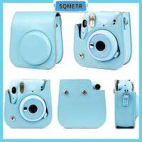 SQMETR เคสกล้องหนัง PU กันกระแทกสำหรับ Instax Mini 11กระเป๋าสะพายไหล่กระเป๋ากล้องกล้อง