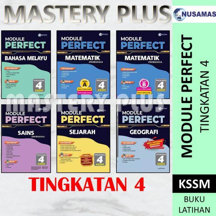 MODULE PERFECT TINGKATAN 4 BAHASA MELAYU / MATEMATIK / SAINS (DWIBAHASA ...