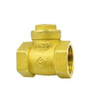 DN15 Thread Swing Check Valve Brass 1/2"  3/4" BSPP High Pressure Brass horizontal check valve Valves