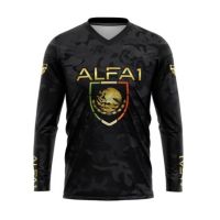 2023 design ALFA1 mens quick-drying long-sleeved t-shirt ，Can be customization