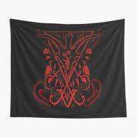 【cw】 Satanic Baphomet Black Phillip Goat Sata  Tapestry Decor Home Travel Printed Decoration Beautiful Art Room Wall Towel Bedspread