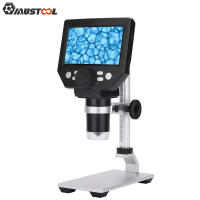 MUSTOOL G1000 Portable 1-1000X HD 8MP Digital Microscope 4.3  Electronic HD Video Microscopes Borescope Magnifier Camera Mobile Phone Repair Microscope